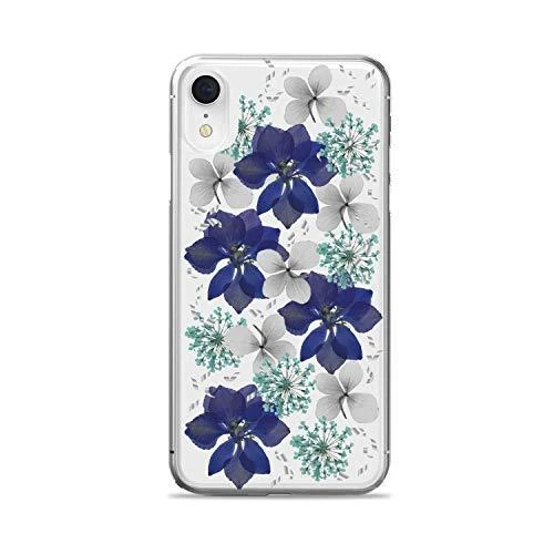 PURO Glam Hippie Chic Cover - dėklas skirtas Apple iPhone XR real žalias flower petals