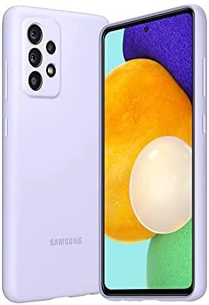 PA525TVE Silikoninis dėklas skirtas Samsung Galaxy A52 Violet (Violet)