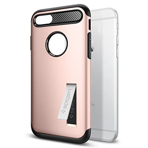 Dėklas Mercury Dėk.Spigen Slim Armour iPhone 7 Rose Gold