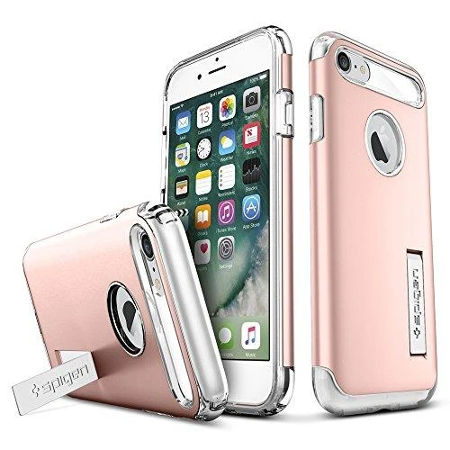 Dėklas Mercury Dėk.Spigen Slim Armour iPhone 7 Rose Gold