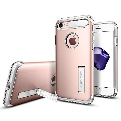 Dėklas Mercury Dėk.Spigen Slim Armour iPhone 7 Rose Gold