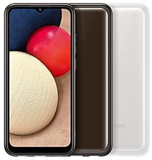 Dėklas QA026TTE minkštas skaidrus dangtelis, skirtas Samsung Galaxy A02S skaidrus (skaidrus)