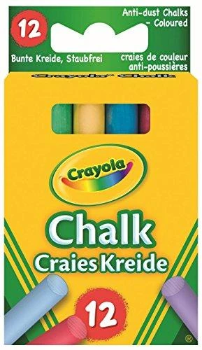 Crayola, Inc. Crayola 12 coloured chalk Daugybė 12 vnt