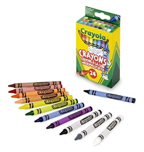 Crayola, Inc. CRAYOLA kreidelės Crayons, 24vnt., 0024
