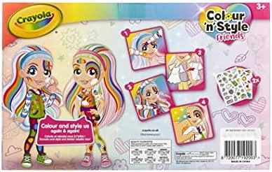 Goliath Crayola: Color n Style – vaivorykštės dvyniai