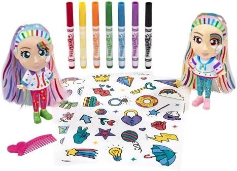 Goliath Crayola: Color n Style – vaivorykštės dvyniai
