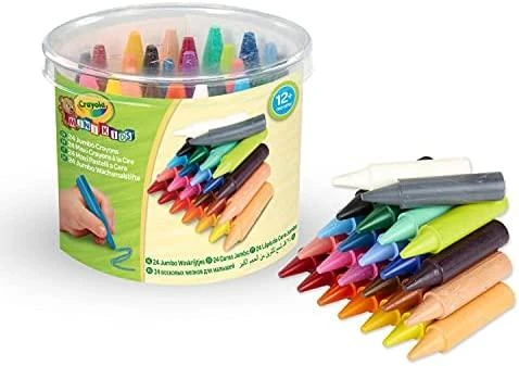Crayola, Inc. Crayola Mini Kids - 24 dideli pieštukai, 24 vnt.