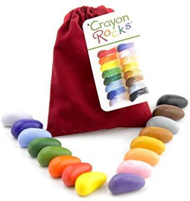 Crayon Rocks akmenuko formos kreidelės, 16 vnt raudoname maišelyje