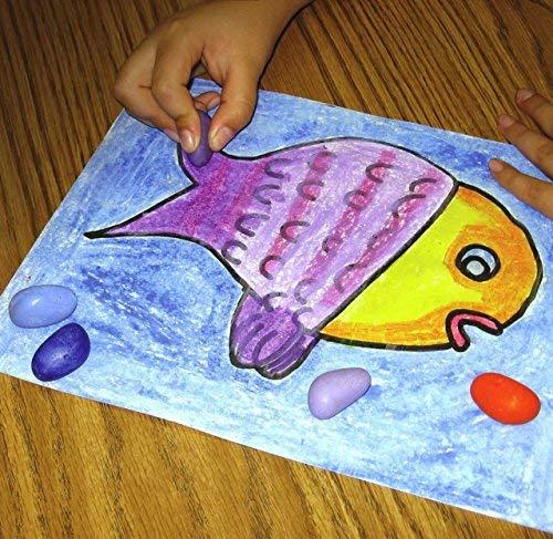 Crayon Rocks akmenuko formos kreidelės, 16 vnt raudoname maišelyje
