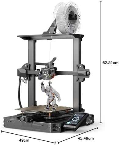 Creality 3D K1 Max PEI konstravimo plokštė su minkštu magnetiniu lipduku - 315 x 310 mm