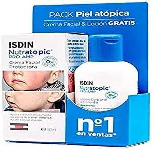 "Isdin Nutratopic" veido kremas 50 ml, 2 dalių rinkinys