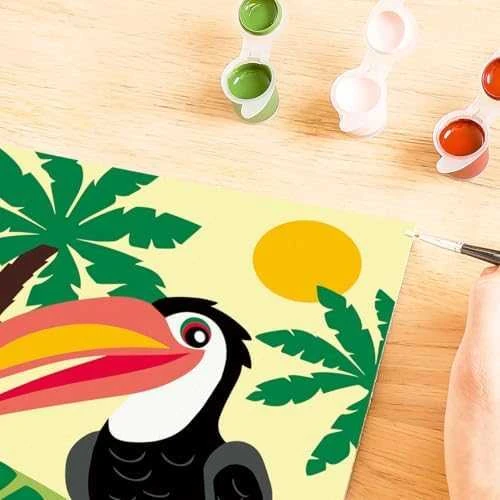 Dėlionė Ravensburger CreArt vaikams: Tukan w dżungli