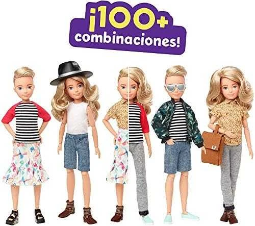 Mattel Barbie Creatable World Skirtas šviesiems plaukams plaukai 30 cm (GGT67)