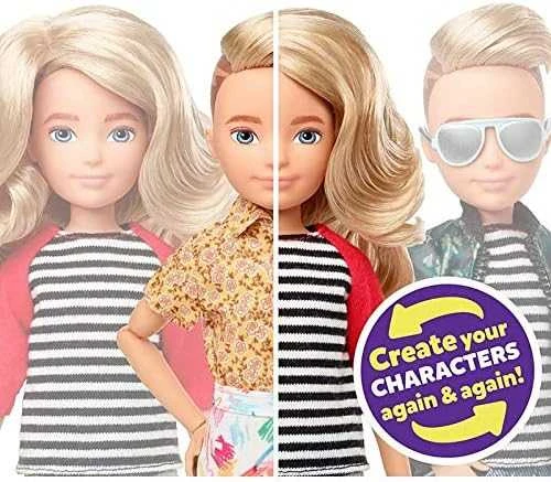 Mattel Barbie Creatable World Skirtas šviesiems plaukams plaukai 30 cm (GGT67)