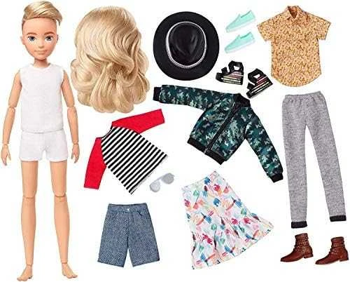 Mattel Barbie Creatable World Skirtas šviesiems plaukams plaukai 30 cm (GGT67)