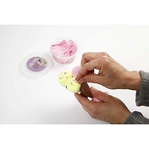 Silk Claycreative Toys Šilko molis - pagrindinės spalvos (10 x 40 g) (79143)