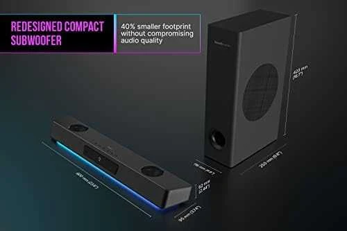 Namų kino sistema Creative Soundbar Sound Blaster Katana V2X su SXFI žaidimų Bluetooth 5.0