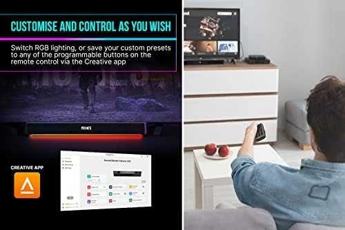 Namų kino sistema Creative Soundbar Sound Blaster Katana V2X su SXFI žaidimų Bluetooth 5.0