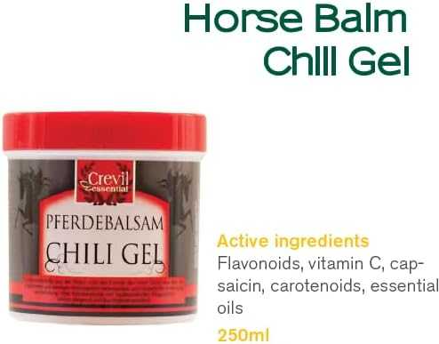 CREVIL Essential šildantis gelis kūnui su čili, 250 ml