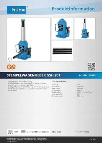 Güde GSH 20t (18043)