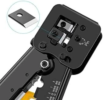 Kabelių užspaudimo įrankis Equip su pjaustytuvu RJ45 RJ11, RJ12 Cat.5e, Cat.6/A