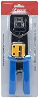 Kabelių užspaudimo įrankis Equip su pjaustytuvu RJ45 RJ11, RJ12 Cat.5e, Cat.6/A