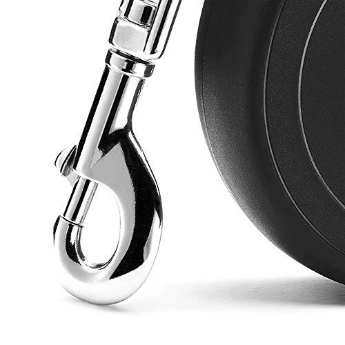Flexi New Classic XS pavadėlis šunims iki 12kg juostinis 3m juodos spalvos