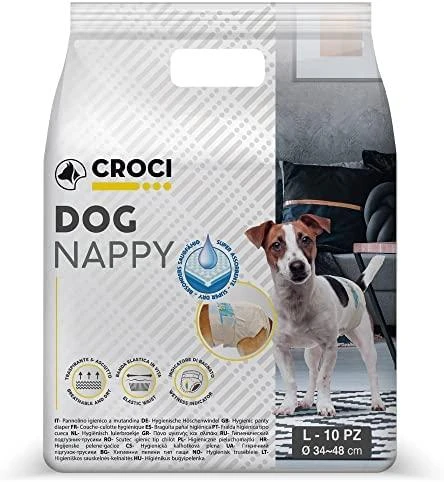 Cani Amici Dog Nappy sauskelnės šunims 6-10kg