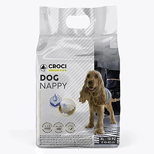 Croci Spa Dog sauskelnės sauskelnės šunim XL 40-62cm