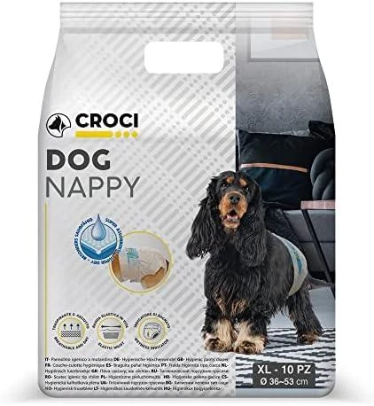 Croci Spa Dog sauskelnės sauskelnės šunim XL 40-62cm