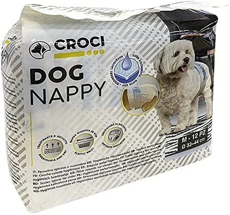 Croci Spa Dog sauskelnės sauskelnės šunim M 32-44cm