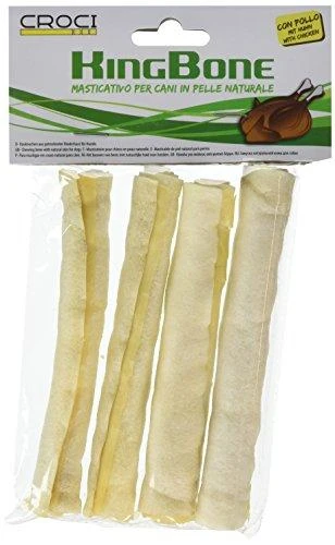 King Bone Sausgyslinis suktinukas K. BONE CHICKEN 13cm 4vnt