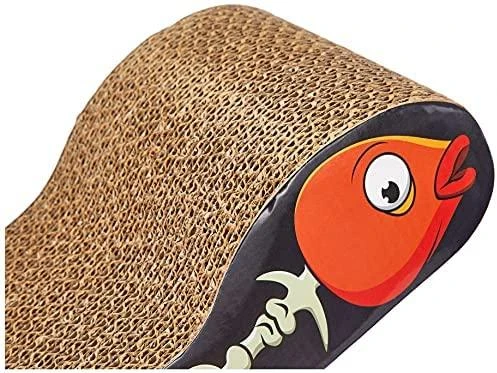 Croci Draskyklė katei kartoninė FISH su katžole 44cm