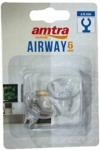 AMTRA Wen 6mm lipdukai balti žarnelei 2vnt