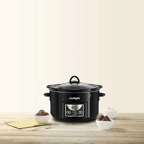Lėtpuodis Crock-Pot SCCPRC507B 060. Juodas