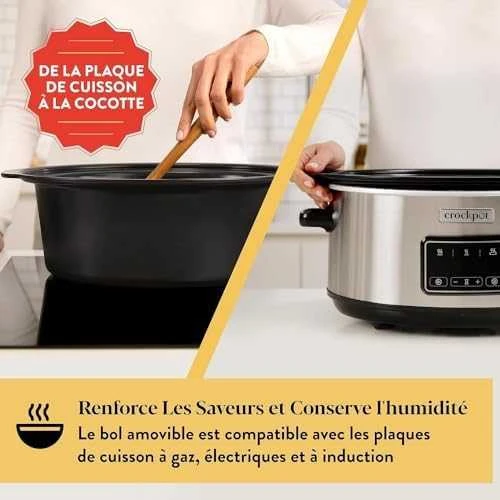 Crock-Pot lėlytės puodas su nuimamu indu kaitlentėms