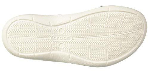 Moteriškos šlepetės Crocs Swiftwater Sandal W juodos ir baltos spalvos 203998 066 (36-37)