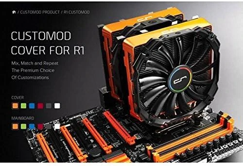 Cryorig Cover skirtas R1 – oranžinės spalvos
