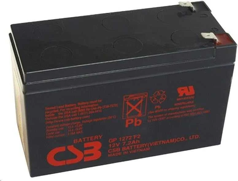ACC Ilgas F2 švino rūgšties akumuliatorius, skirtas UPS, EZS, EPS, 12V, 7,2Ah, PBCS-12V007,2-F2A, GP1272F2