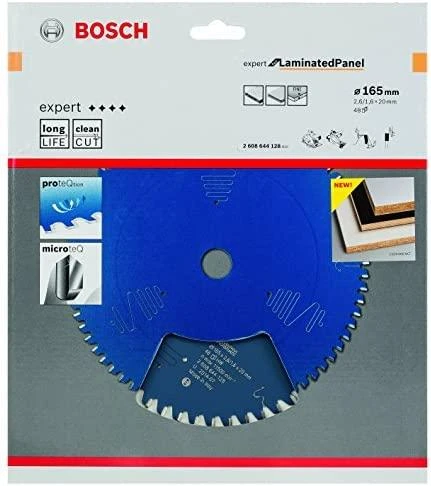 Pjovimo diskas Bosch Expert for Laminated Panel 2608644128; 165x20 mm; Z48