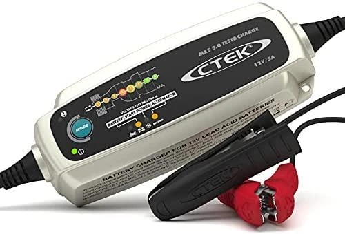 Akumuliatorių baterijų įkroviklis CTEK MXS 5.0 Test & Charge