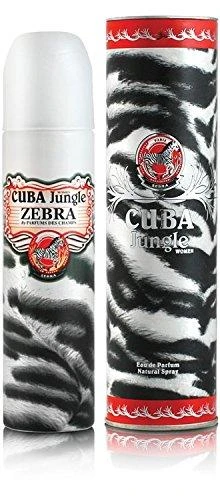 Cuba Jungle Zebra EDP parfumuotas vanduo moterims, 100 ml