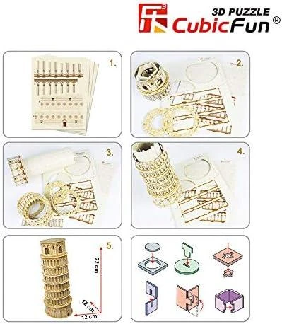 CUBIC FUN National Geographic 3D dėlionė „Velociraptorius“