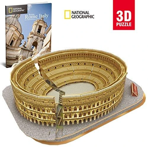 CUBICFUN 3D dėlionė iš serijos „National Geographic“ - „Koliziejus“