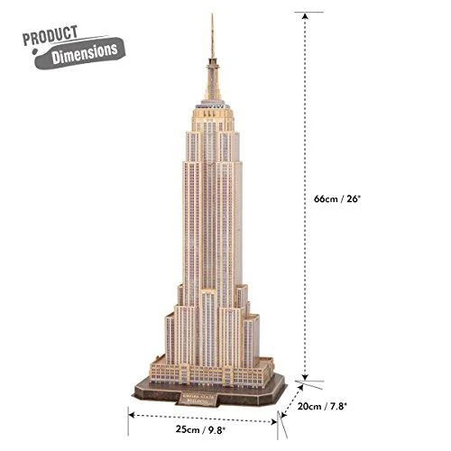 Dėlionė CubicFun 3D galvosūkis su pastatais Cubic Fun NG, 66 d.