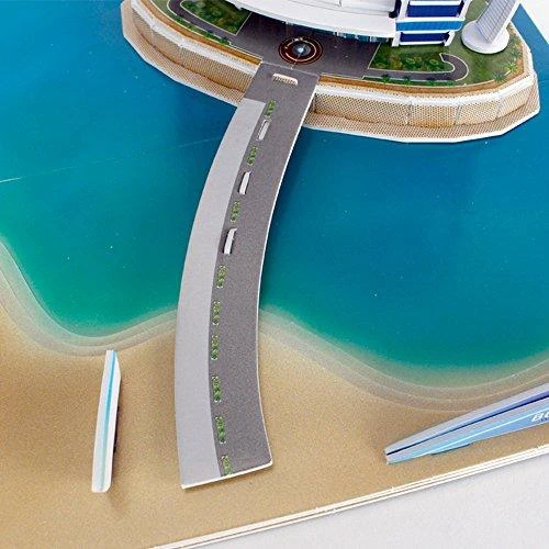 CUBICFUN 3D dėlionė „Viešbutis Burj al-Arab“