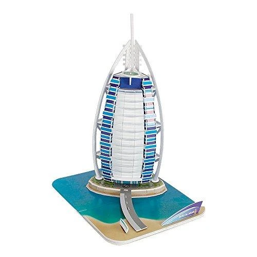 CUBICFUN 3D dėlionė „Viešbutis Burj al-Arab“