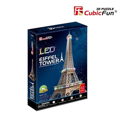 3D dėlionė CubicFun Eifelio bokštas, 84 d.
