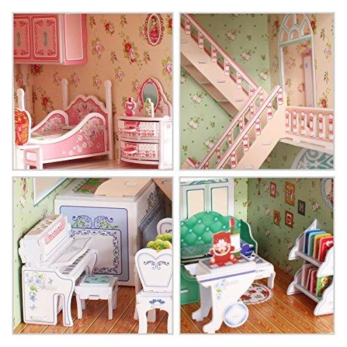 Puzzle CUBICFUN 3D dėlionė (vidutinė) „Lėlių namas“