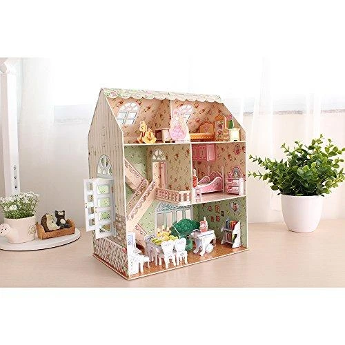 Puzzle CUBICFUN 3D dėlionė (vidutinė) „Lėlių namas“